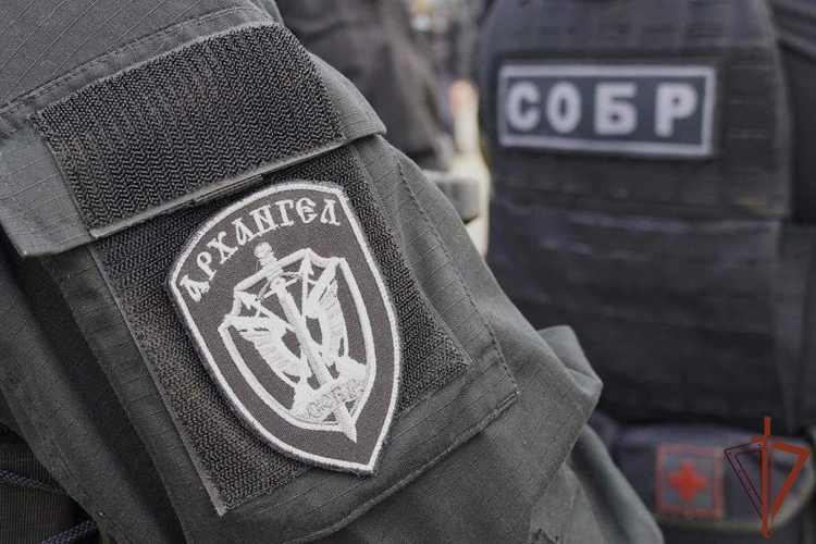 СОБР Росгвардии оказал содействие при задержании подозреваемого в наркопреступлении в Архангельской области (видео)