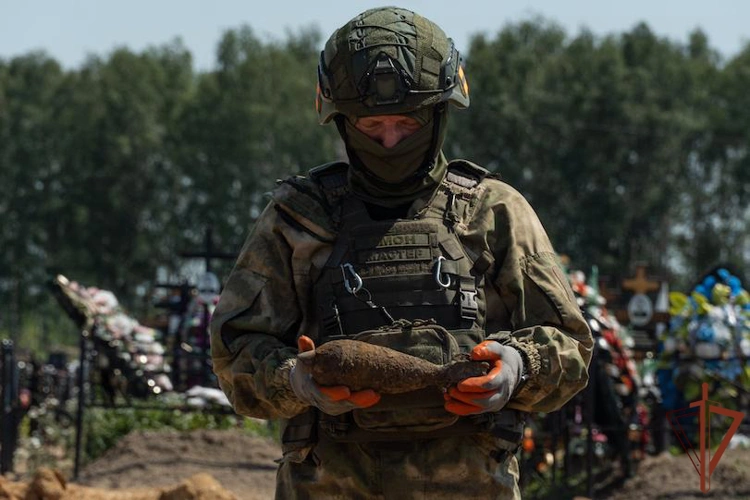 В Пензе росгвардейцы уничтожили боеприпас времен Великой Отечественной войны (видео)