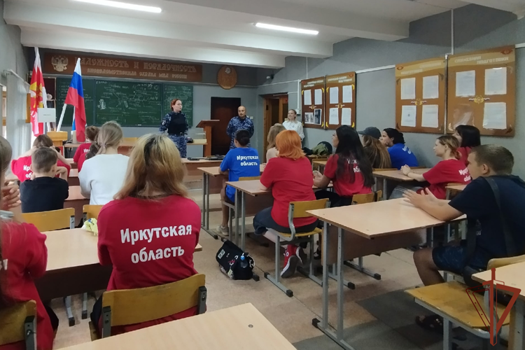 В Сибири продолжаются мероприятия всероссийской ведомственной акции «Каникулы с Росгвардией»