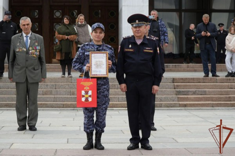 Выпуск слушателей Центра профессиональной подготовки им. Героя Советского Союза С. Х. Зайцева прошел на Поклонной горе (видео)
