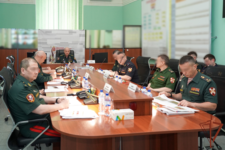 Заседание Военного совета Северо-Западного округа Росгвардии состоялось в Санкт-Петербурге