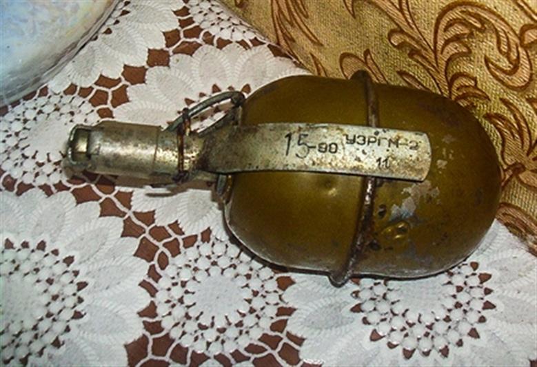 В Пензенской области сотрудники Росгвардии обезвредили боевую гранату
