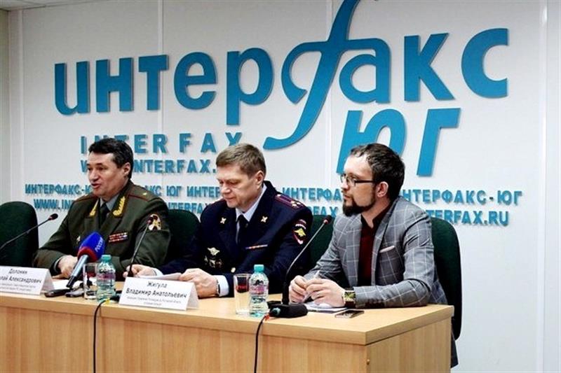 Заместитель командующего Северо-Кавказским округом по работе с личным составом провел пресс-конференцию с журналистами