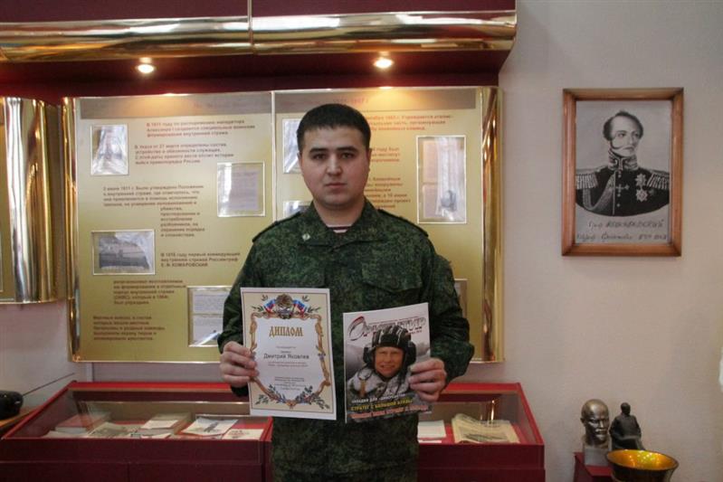 Военнослужащий Приволжского округа стал победителем акции «Часы – лучшему знатоку ОГП!» Министерства обороны России