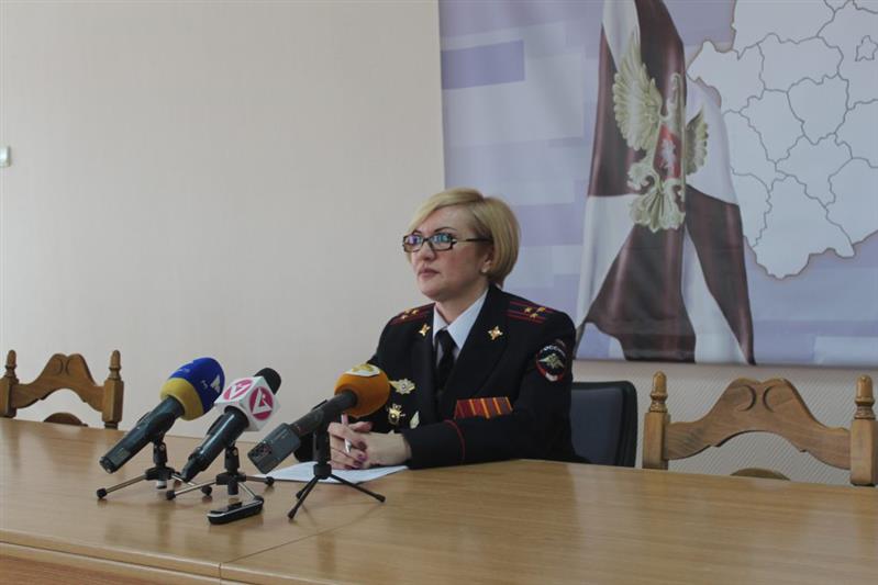 Во Владимире состоялся брифинг начальника Управления Росгвардии по Владимирской области полковника Алфии Мокшиной