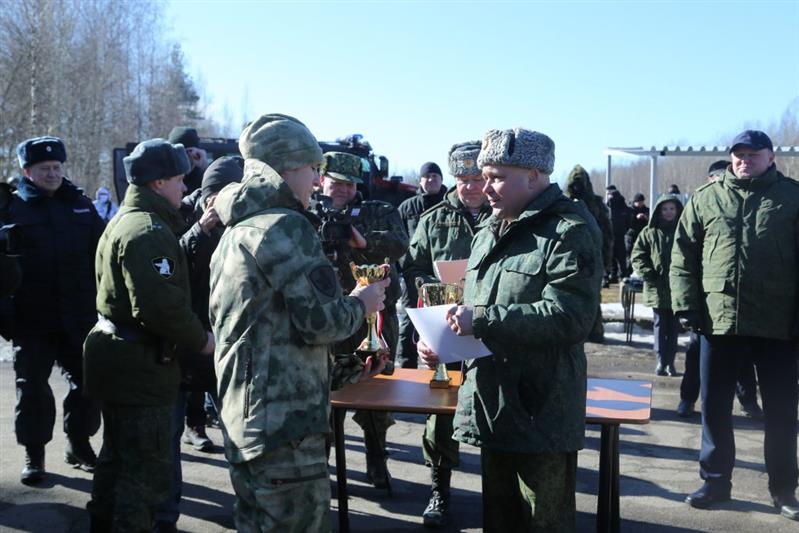 На полигоне учебного центра Северо-Западного округа прошел однодневный курс боевой подготовки