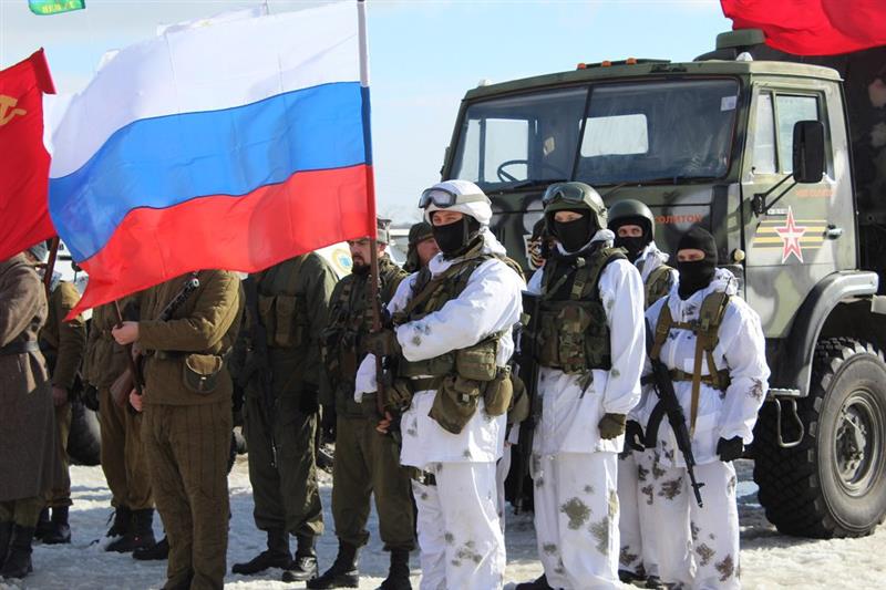 Сотрудники Росгвардии по Саратовской области приняли участие в фестивале, посвященном Дню защитника Отечества