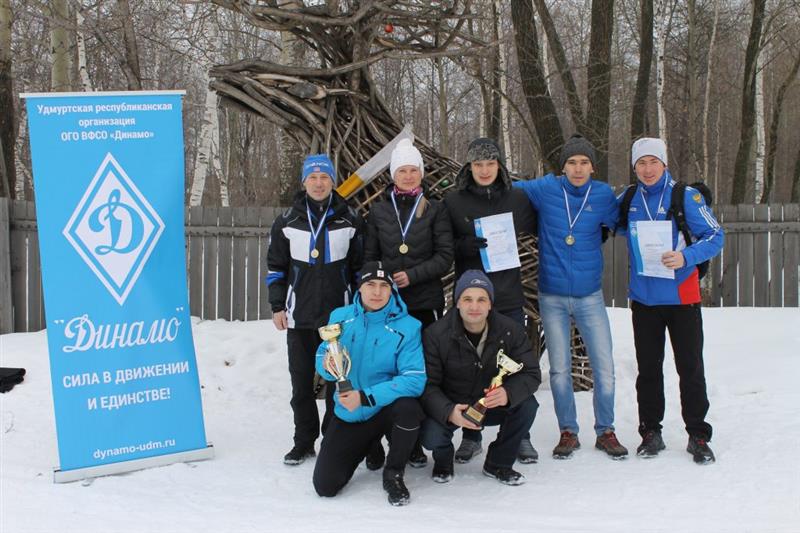 В Удмуртской Республике сотрудники Росгвардии стали чемпионами первенства «Динамо» по лыжным гонкам