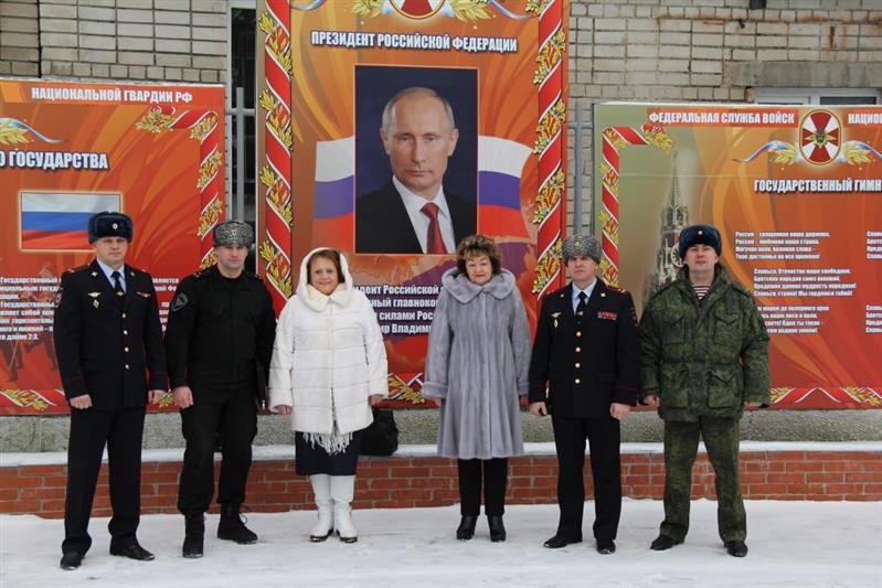 Представители всероссийских общественных организаций посетили воинскую часть Северо-Западного округа