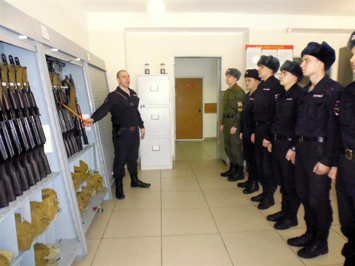 В г. Красноярске завершилась стажировка курсантов