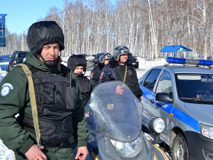 В Омске сотрудники Росгвардии совместно с представителями омского отдела охраны филиала ПАО «Газпром» провели учебную тренировку