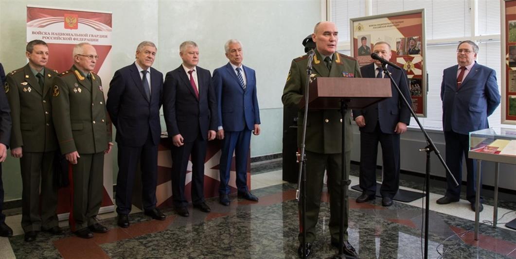 Росгвардия открыла представительскую выставку в Государственной Думе Российской Федерации (видео)