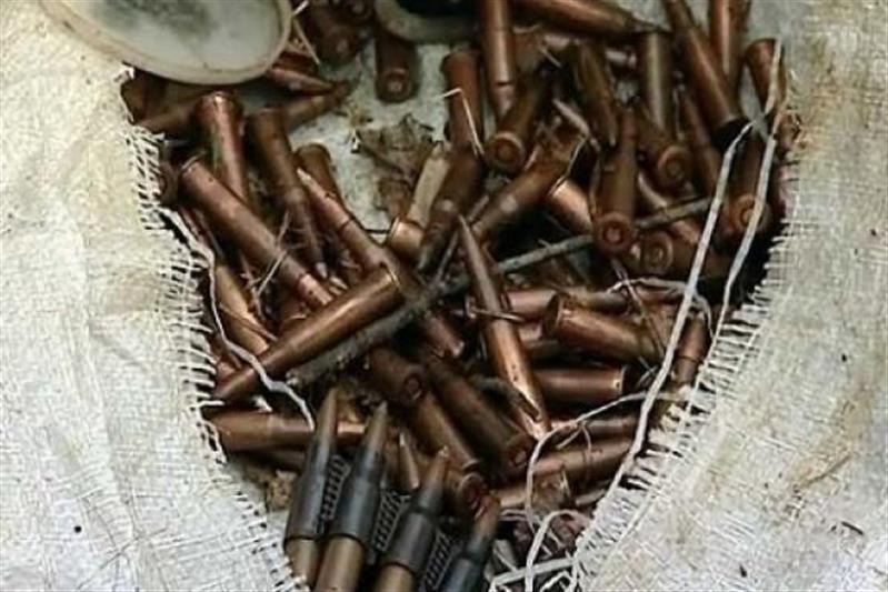 Военнослужащие Северо-Кавказского округа Росгвардии обнаружили тайник с боеприпасами