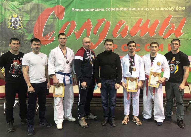 В г. Хабаровске прошел чемпионат по рукопашному бою «Солдаты России»