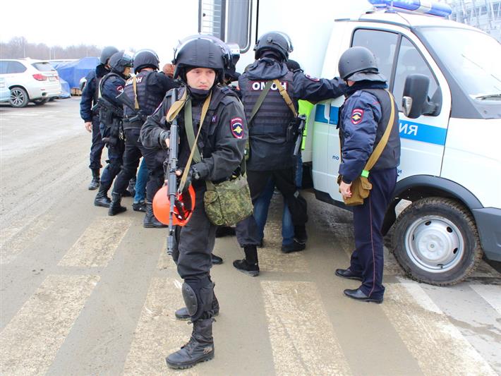 Сотрудники Управления Росгвардии по Ростовской области приняли участие в межведомственном антитеррористическом учении