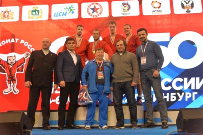 Военнослужащие Уральского округа заняли призовые места на чемпионате России по самбо