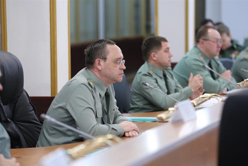 В Центральном округе войск национальной гвардии Российской Федерации состоялось заседание военного совета