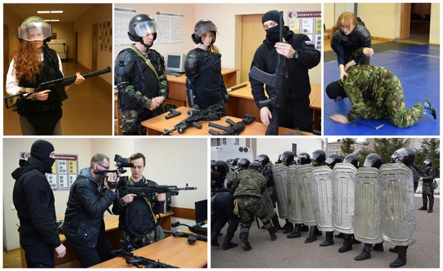 В Управлении Росгвардии по Республике Татарстан высадился «журналистский десант»