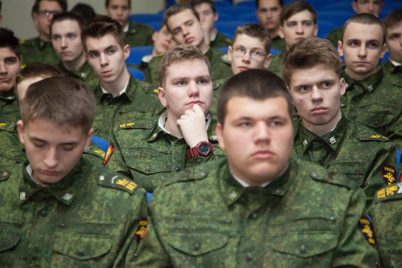 Инженерная выставка в Московском президентском кадетском училище им. Шолохова