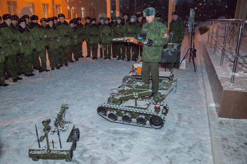 Инженерная выставка в Московском президентском кадетском училище им. Шолохова