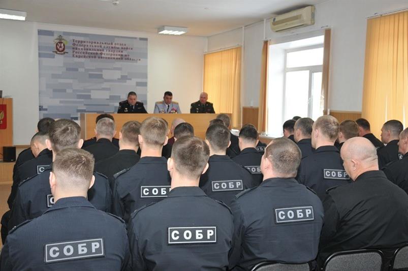 Сотрудники СОБРа Росгвардии отметили 24-летие со дня образования отряда