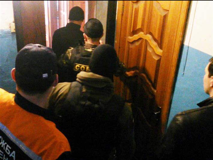 В г. Тамбове сотрудники СОБРа задержали гражданина, подозреваемого в убийстве 