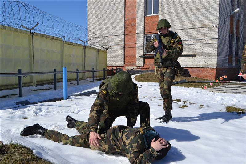 Военнослужащие Республики Беларусь проходят подготовку в Северо-Западном округе войск национальной гвардии Российской Федерации