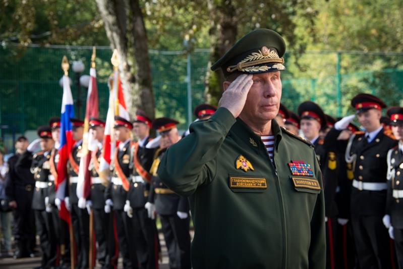 ГЕНЕРАЛ АРМИИ ВИКТОР ЗОЛОТОВ ПОЗДРАВИЛ ВОСПИТАННИКОВ МОСКОВСКОГО ПРЕЗИДЕНТСКОГО КАДЕТСКОГО УЧИЛИЩА РОСГВАРДИИ ИМ. М.А. ШОЛОХОВА С ДНЕМ ЗНАНИЙ