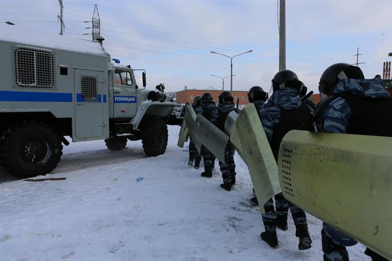 Тактическое учение подразделений СОБРа, ОМОНа и вневедомственной охраны Главного управления Росгвардии по Московской области