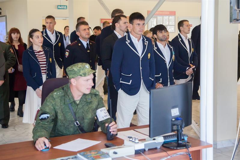Встреча генерала армии Виктора Золотова с военнослужащими войск национальной гвардии – участниками XXXI летних Олимпийских игр