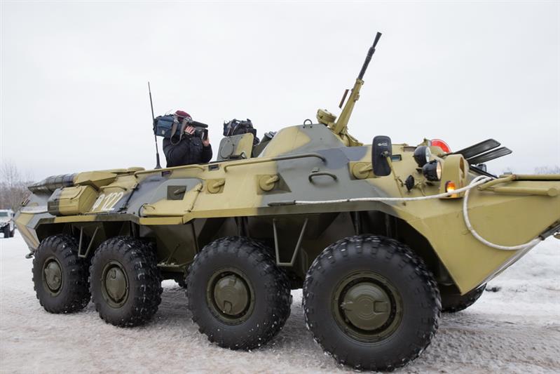 В преддверии Дня защитника Отечества военнослужащие софринской бригады принимали гостей