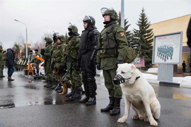 В преддверии Дня защитника Отечества военнослужащие софринской бригады принимали гостей