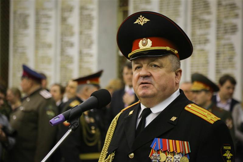 Тренировка кадет МПКУ им. Шолохова ВНГ РФ в Президентском полку ФСО России