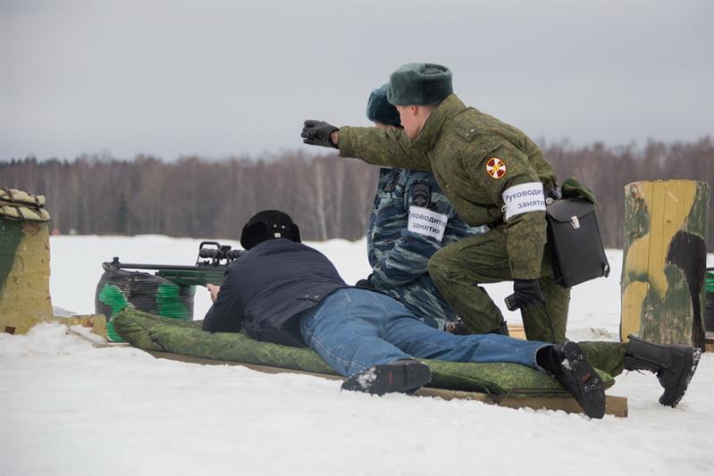 В преддверии Дня защитника Отечества военнослужащие софринской бригады принимали гостей