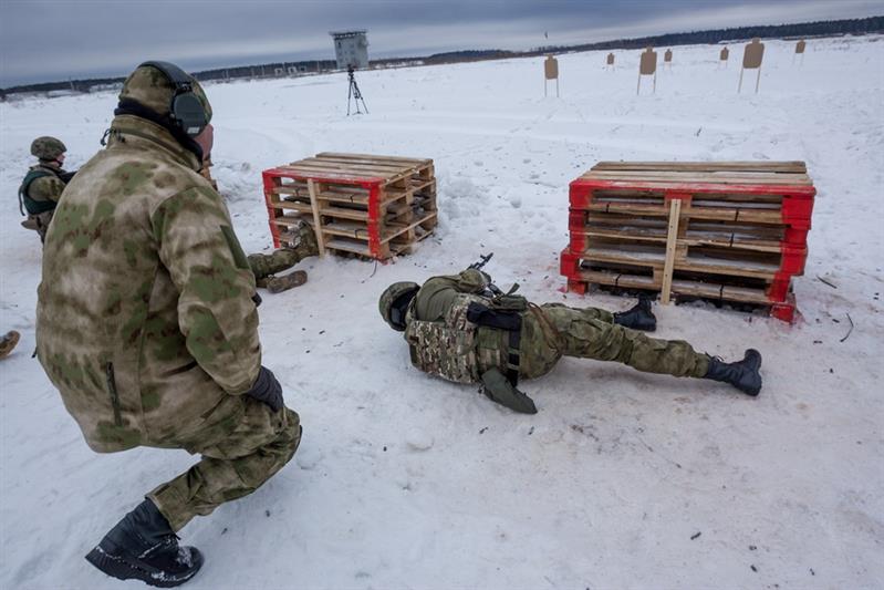 В Подмосковье прошли соревнования по стрельбе среди спецподразделений
