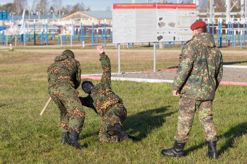 Квалификационные испытания на право ношения крапового берета (Смоленская область)
