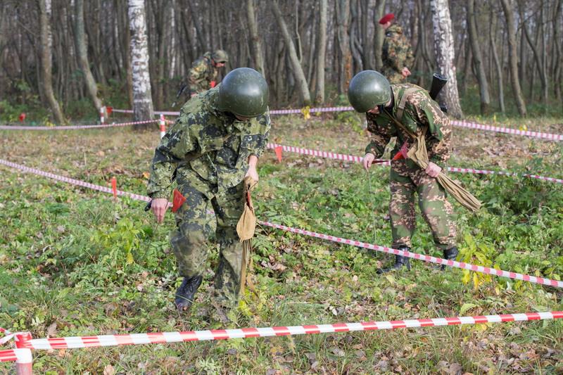 Квалификационные испытания на право ношения крапового берета (Смоленская область)