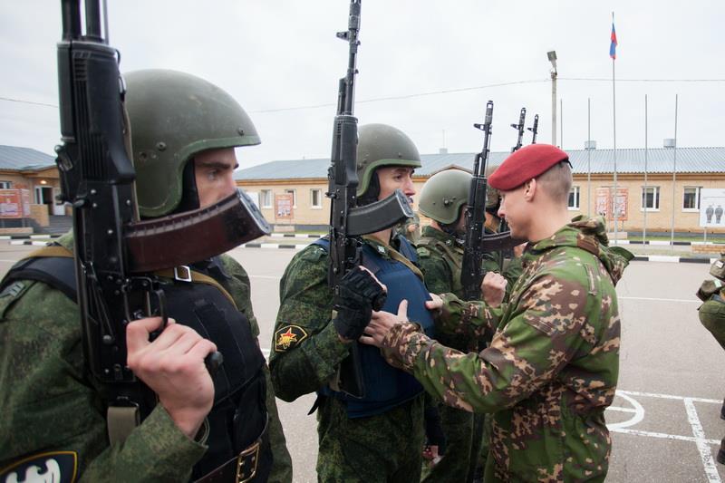 Квалификационные испытания на право ношения крапового берета (Смоленская область)