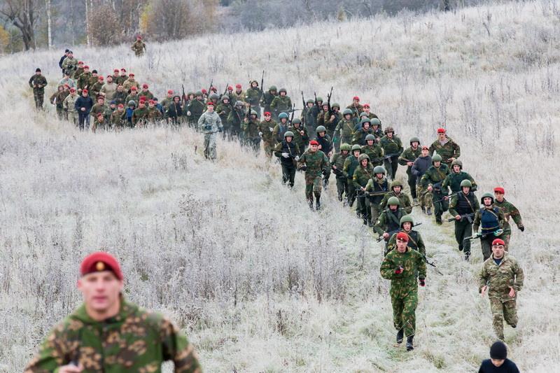 Квалификационные испытания на право ношения крапового берета (Смоленская область)