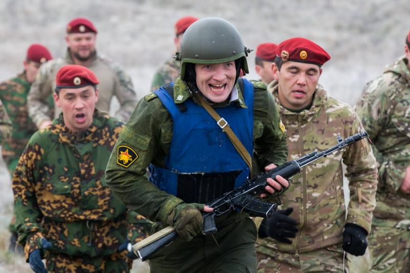 Квалификационные испытания на право ношения крапового берета (Смоленская область)
