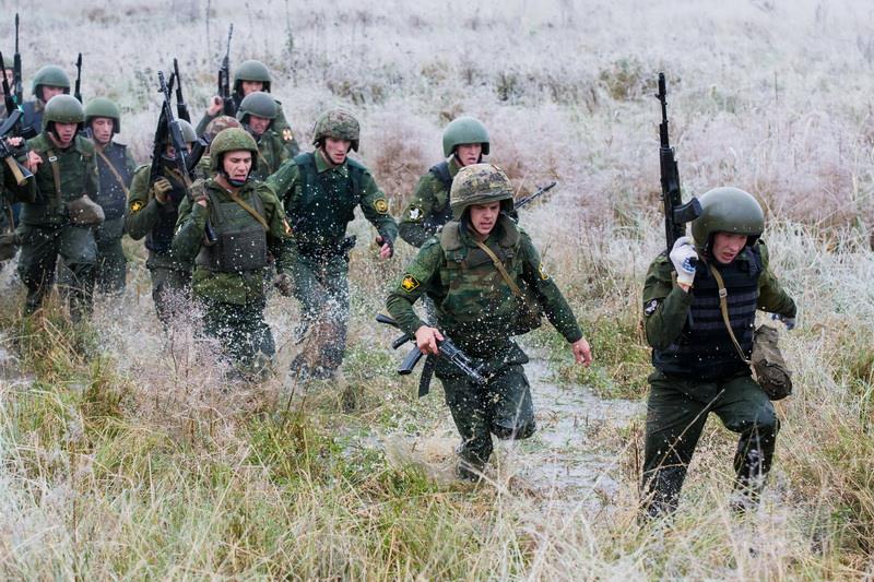 Квалификационные испытания на право ношения крапового берета (Смоленская область)