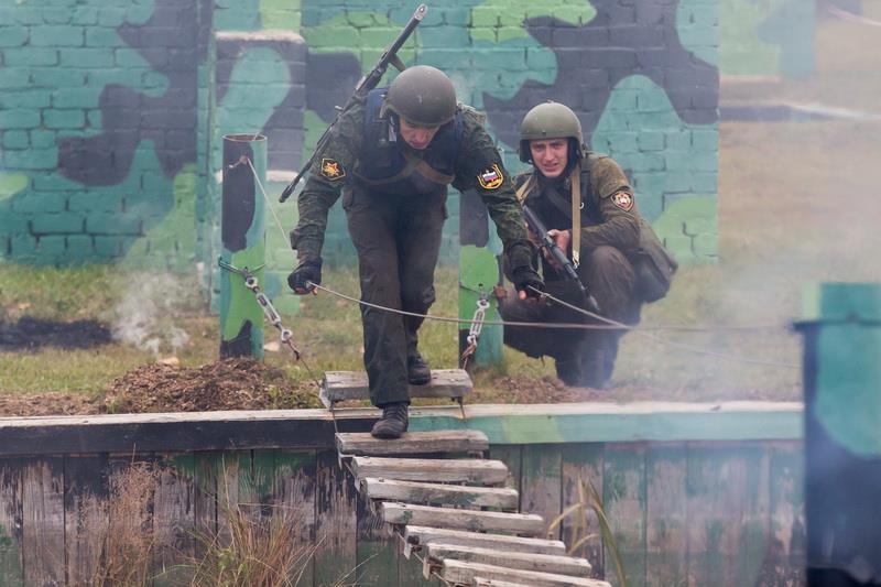 Квалификационные испытания на право ношения крапового берета (Смоленская область)