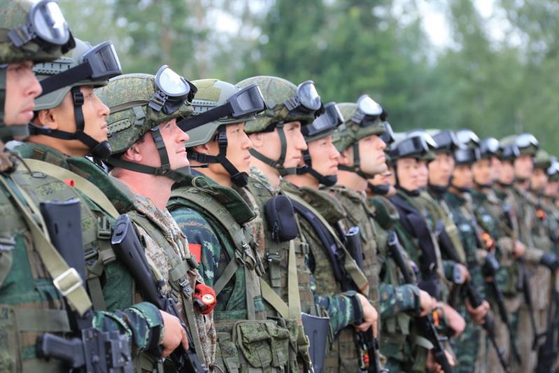 Закрытие российско-китайской комплексной тактико-специальной тренировки «Сотрудничество-2016»