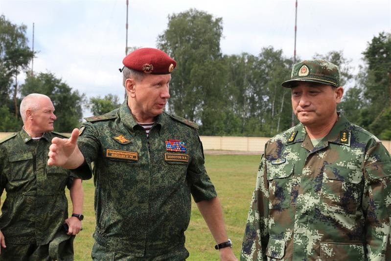 Закрытие российско-китайской комплексной тактико-специальной тренировки «Сотрудничество-2016»