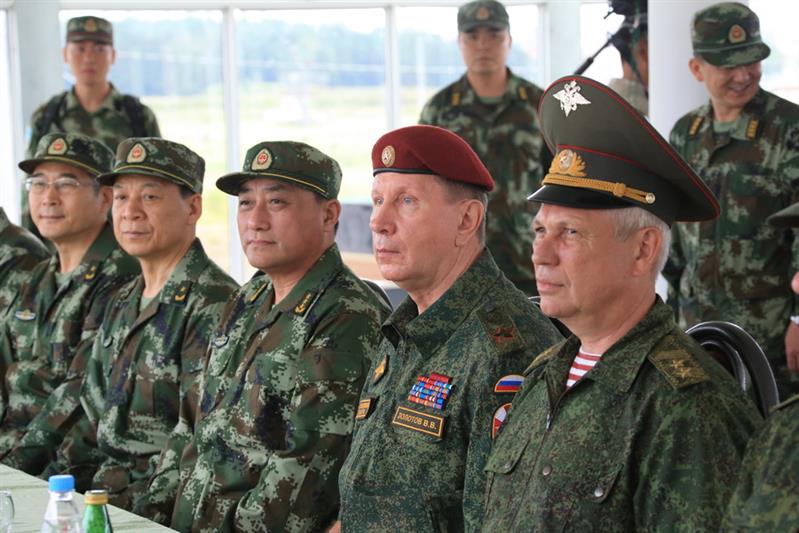 Закрытие российско-китайской комплексной тактико-специальной тренировки «Сотрудничество-2016»