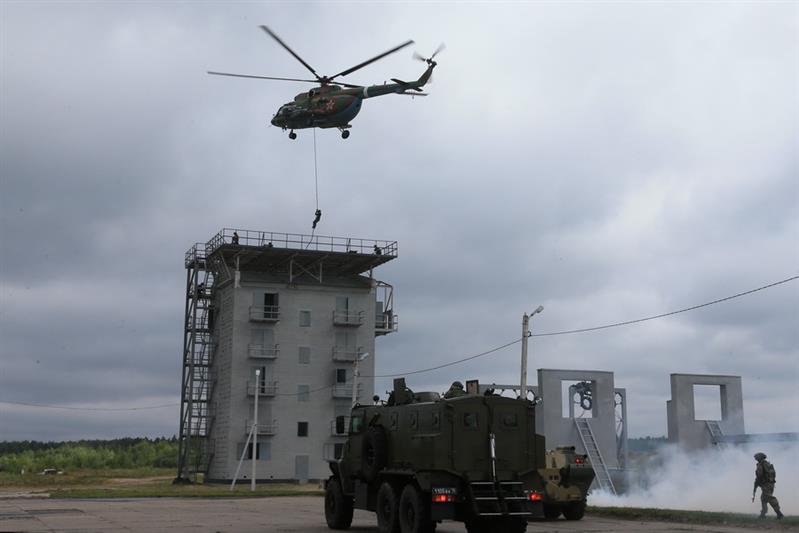 Закрытие российско-китайской комплексной тактико-специальной тренировки «Сотрудничество-2016»