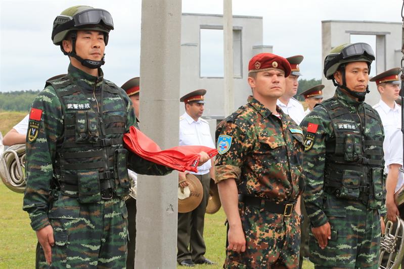 Закрытие российско-китайской комплексной тактико-специальной тренировки «Сотрудничество-2016»