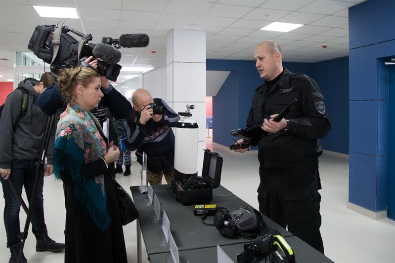 Показные занятия бойцов спецподразделений Росгвардии