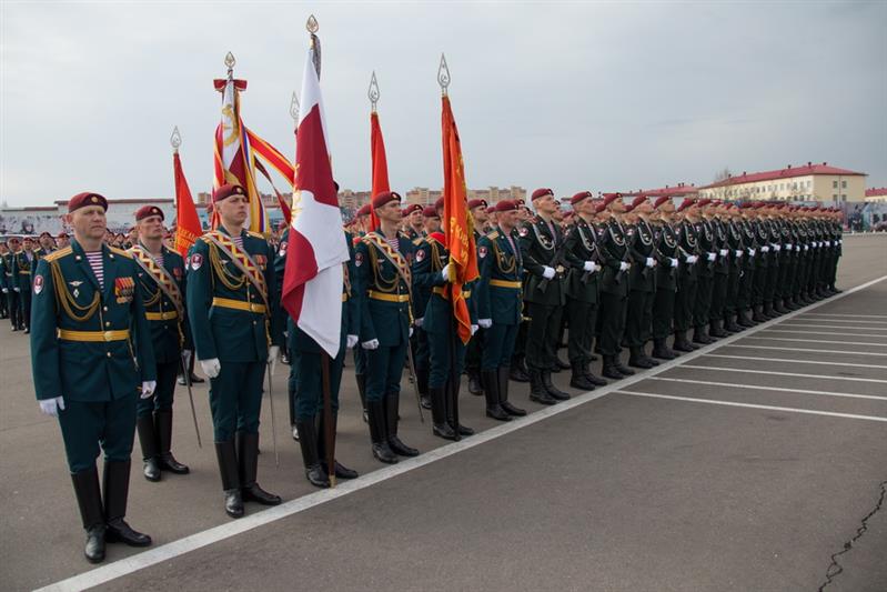 ПОДГОТОВКА ПАРАДНОГО РАСЧЕТА РОСГВАРДИИ