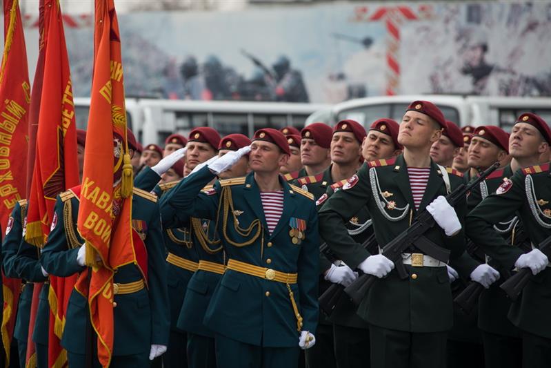 ПОДГОТОВКА ПАРАДНОГО РАСЧЕТА РОСГВАРДИИ